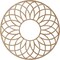 Ekena Millwork Cannes Wood Fretwork Pierced Ceiling Medallion, Red Oak, 40"OD x 13 5/8"ID x 3/8"T CMWP40X40X0375CNRO - alternate 2